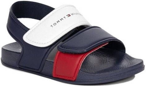 Tommy Hilfiger Joel sandalen blauw wit rood