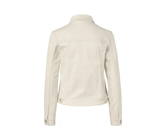Jeansjacke, cremeweiß