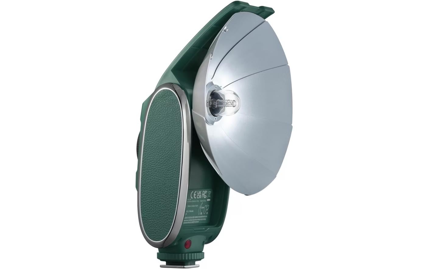 Blitzgerät Lux Senior Retro Blitz Grün<br>Externes Retro Blitzgerät mit integriertem Akku und Universalkompatibilität