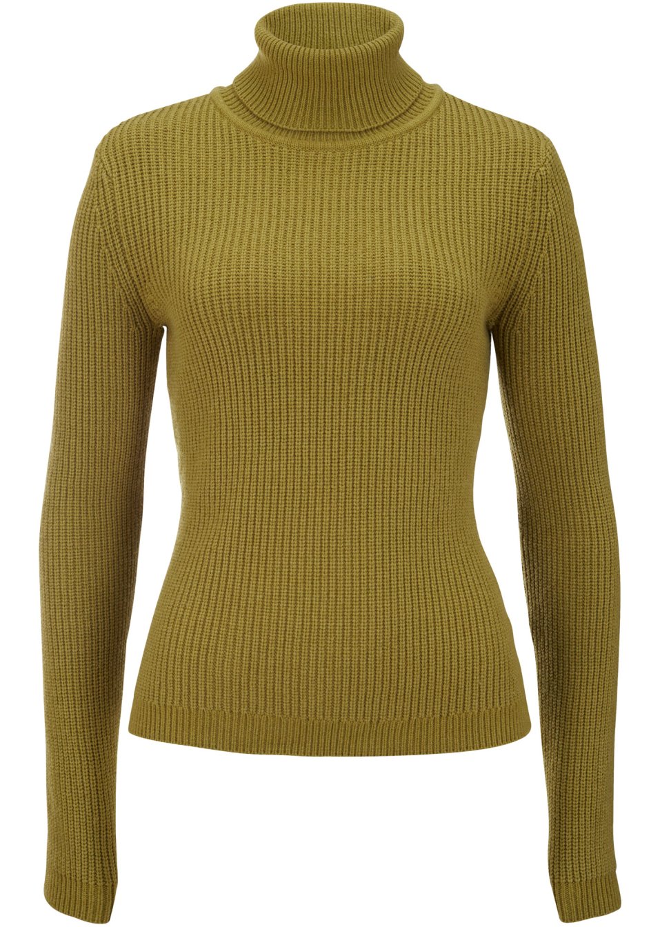 Pull col roulé, coupe étroite
