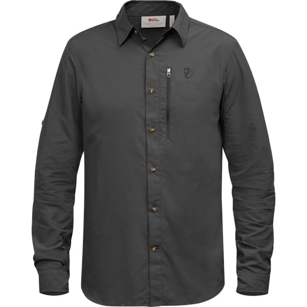 Chemise randonnée FJALLRAVEN ABISKO HIKE SHIRT LS M DARK GREY
