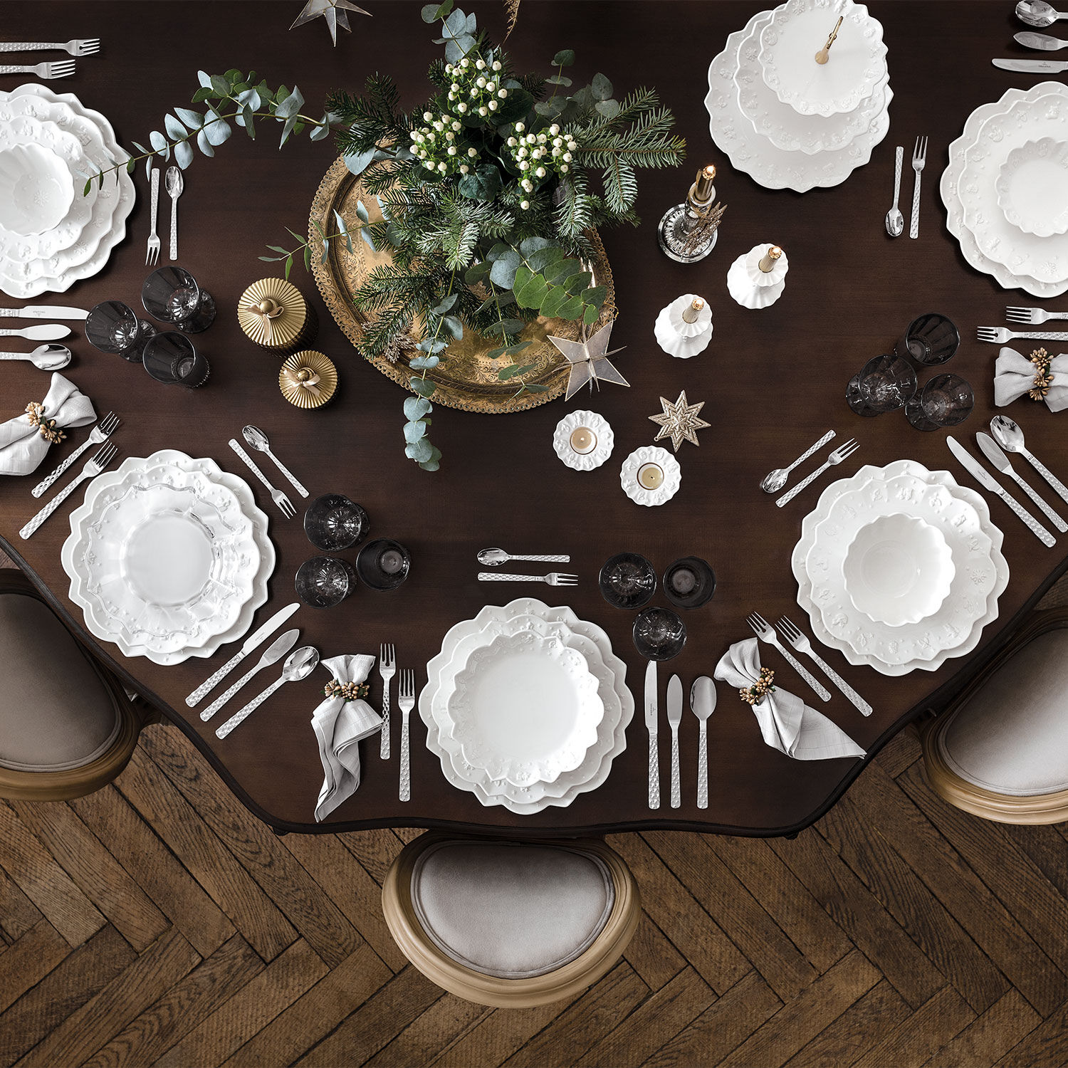 Toy's Delight Royal Classic Appetizer and dessert plate White, 9.2'', Premium Porcelain