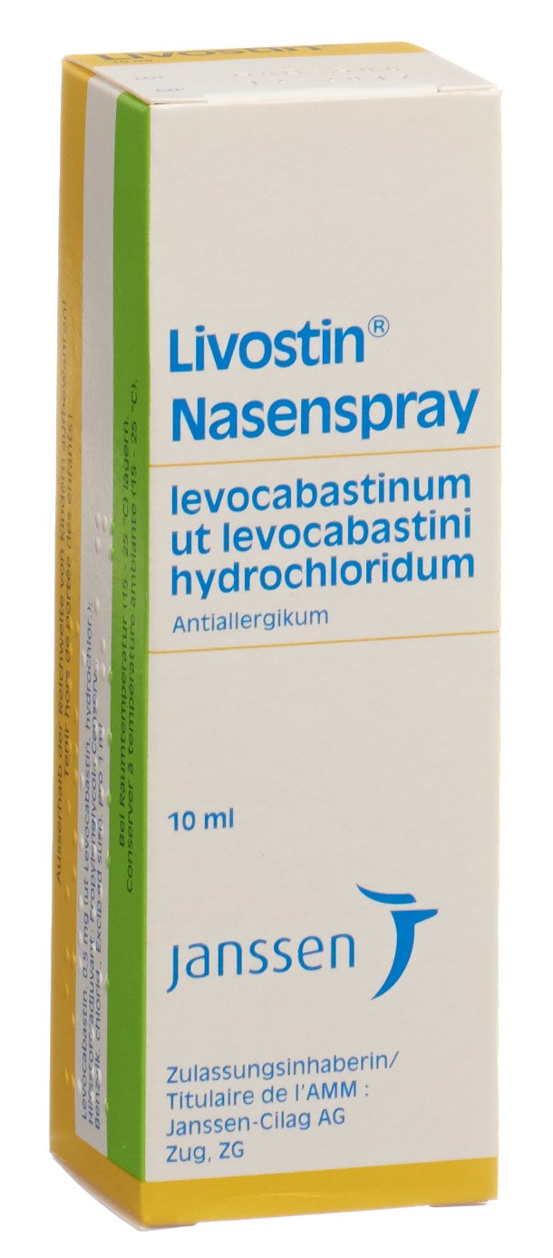 LIVOSTIN Nasenspray 0.05 % Fl 10 ml<br>10 ml, Flasche, Nasenspray, Suspension