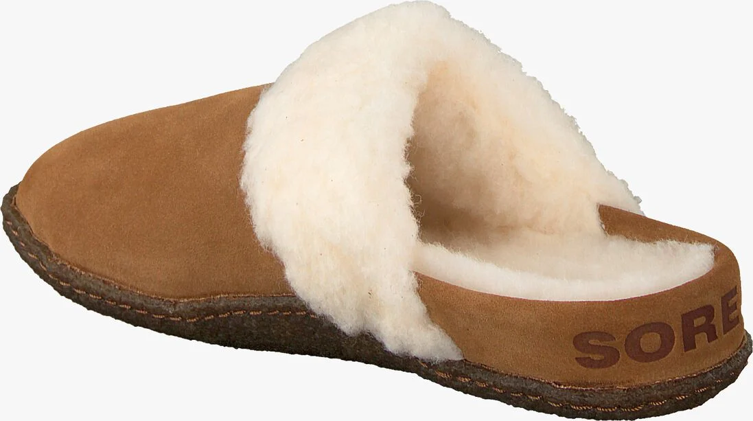 SOREL camel sorel pantoffels nakiska slide