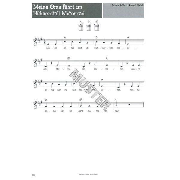Bosworth 100 Kinderlieder for Ukulele