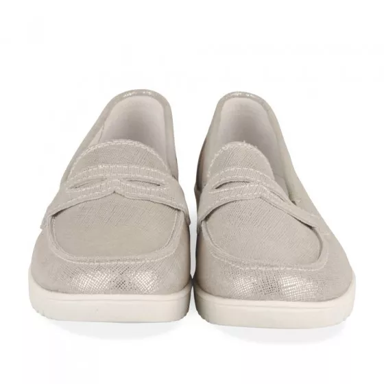 Mocassins ARGENT EVITA LEATHER