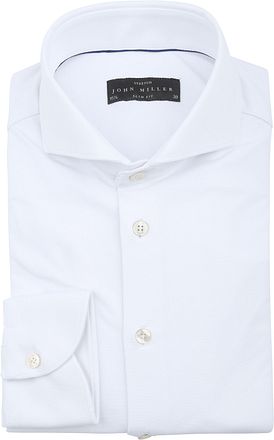 John Miller Overhemd Hyperstretch Wit 5346516-910000 kopen