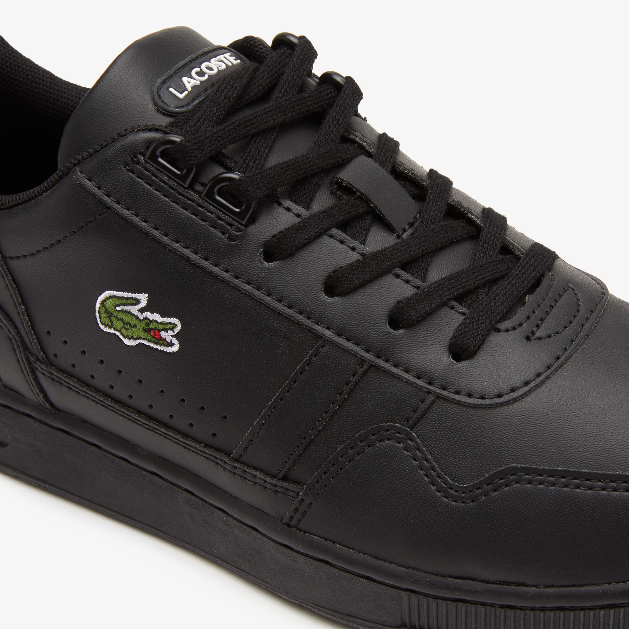 Sneakers T-Clip junior Lacoste en synthétique avec détail coloré Sneakers - Noir - Lacoste - Enfant