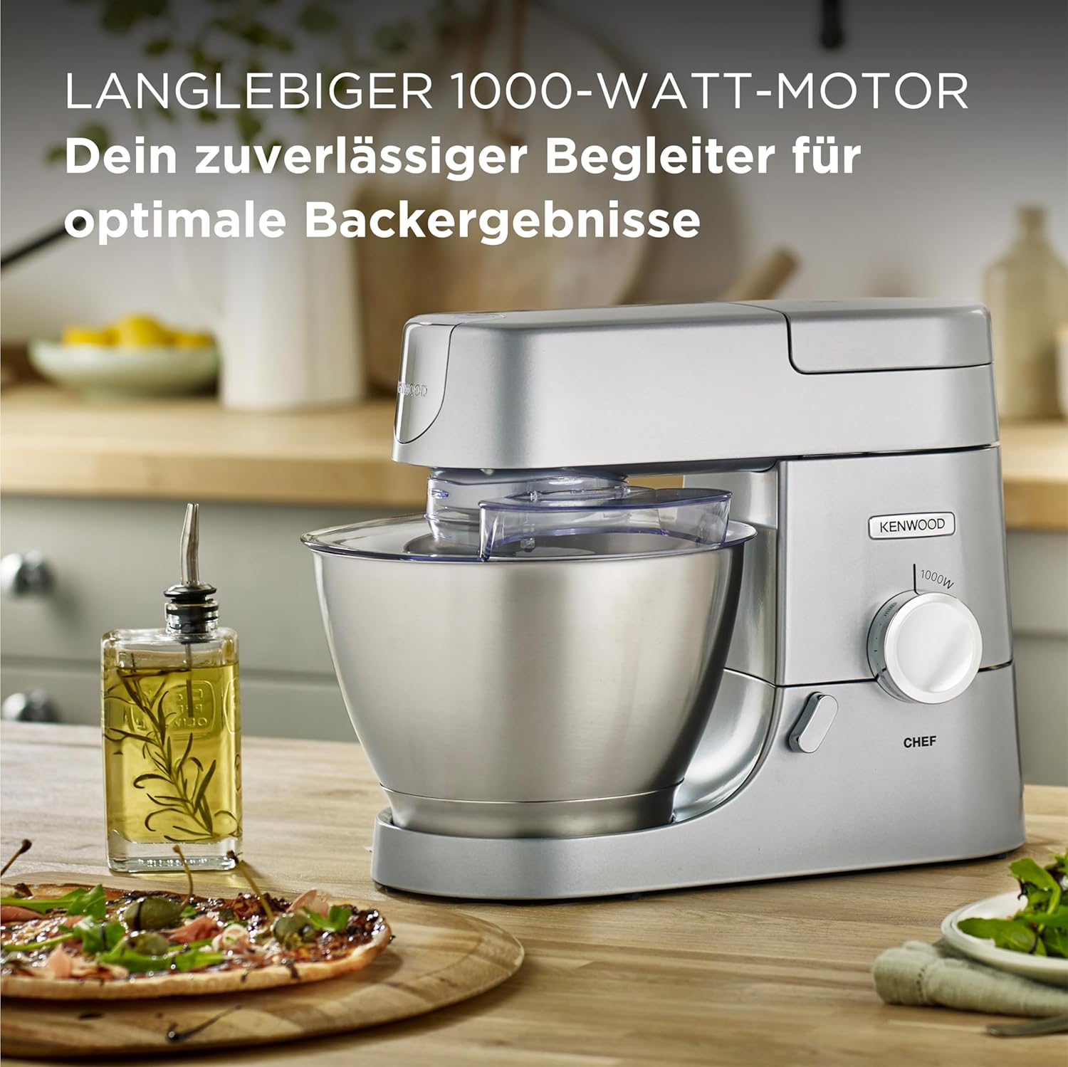 KENWOOD KVC3110S Chef Küchenmaschine, 38x28,5x30,5