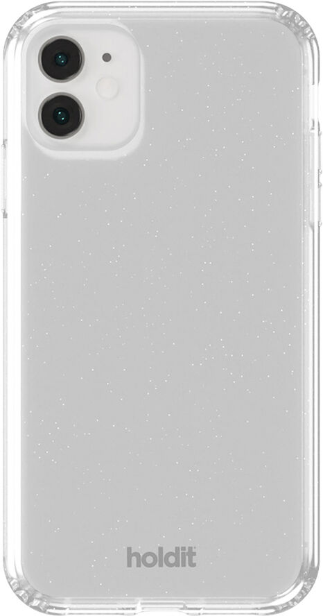 HoldIt Glitter Case iPhone 11/XR Hvid