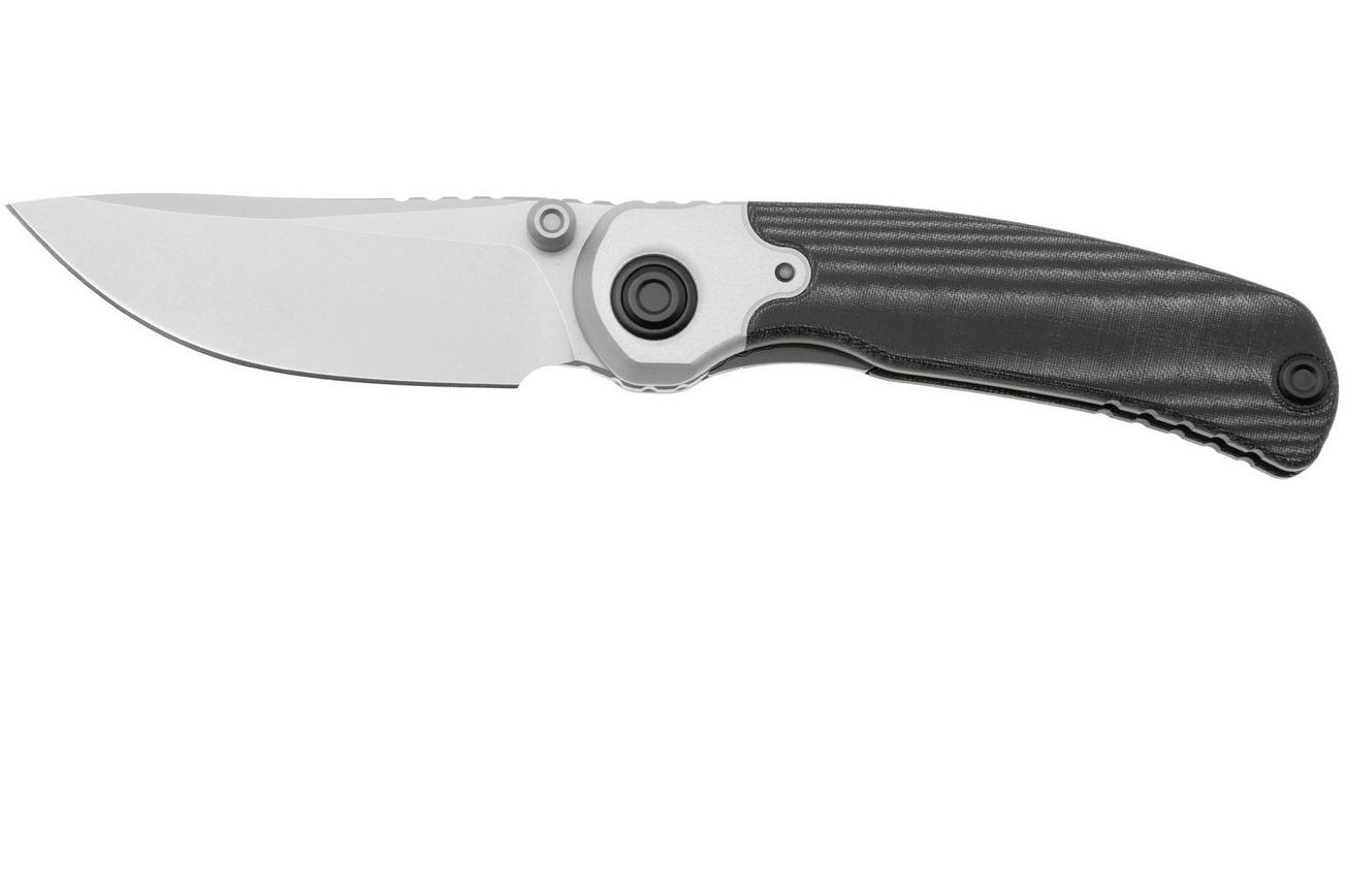 Kizer Pioneer Drop Point ZX-FK03A6 Satin Nitro-V, Aluminium Bolster, zakmes