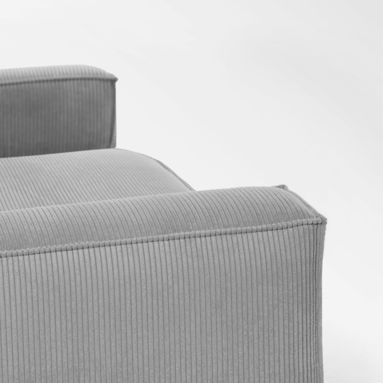 Kave Home Blok 3-zits bank green corduroy
