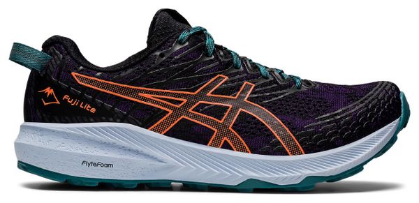 Chaussures Running Asics Fuji Lite 3 Noir Rose Femme