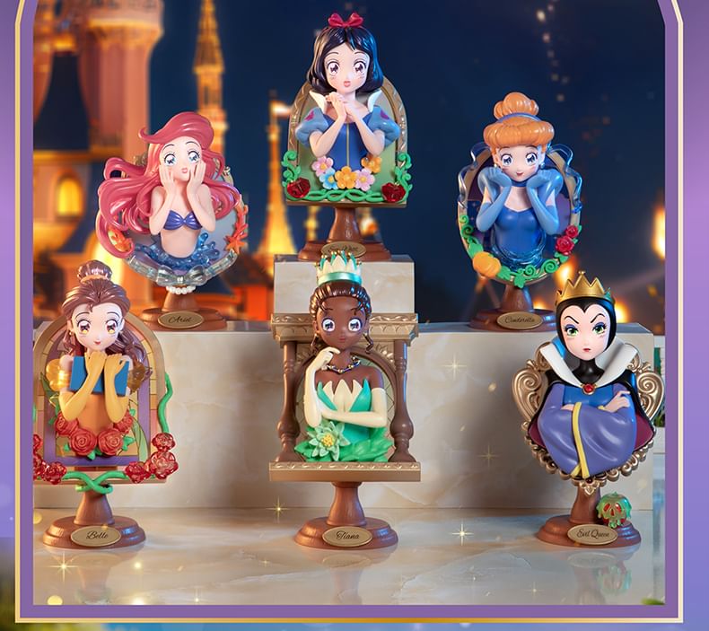 TOPTOY - Disney Princess Characters - Whisper In The Mirror-figuur (6 soorten) (Blind Box)