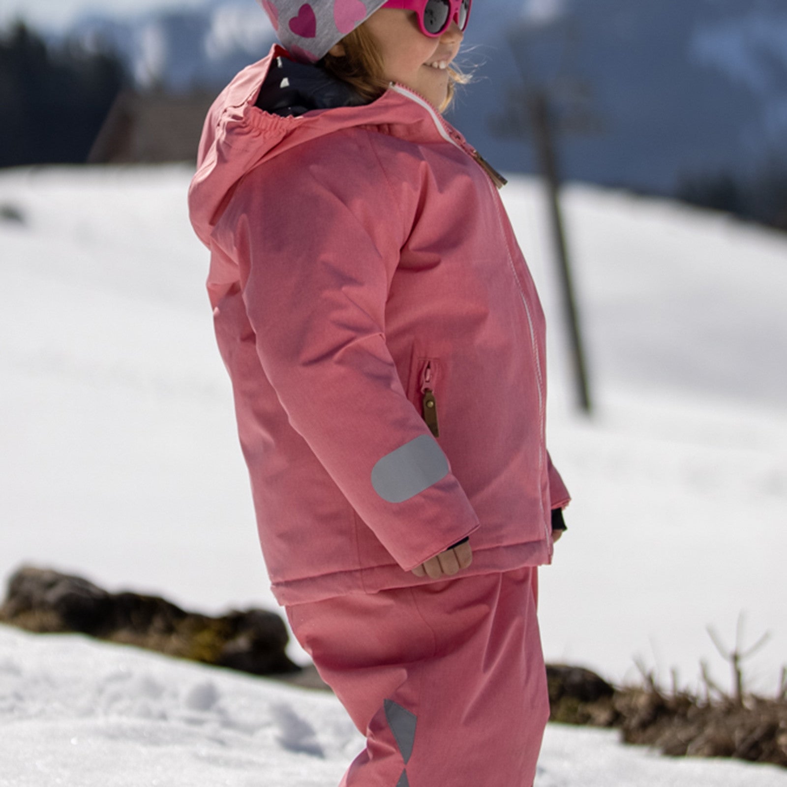 Kinder Charlie Schneehose strawberry pink