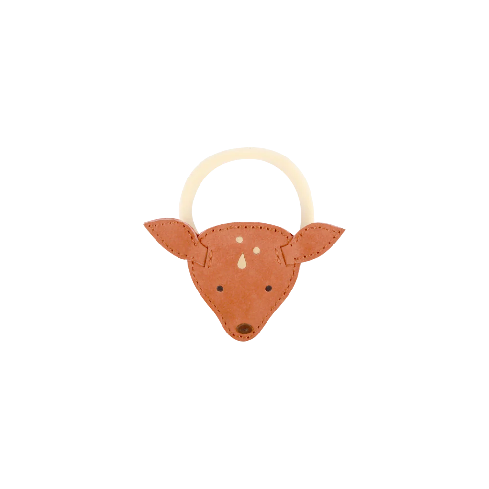 Josy Classic Hair Tie | Deer | Walnut Nubuck