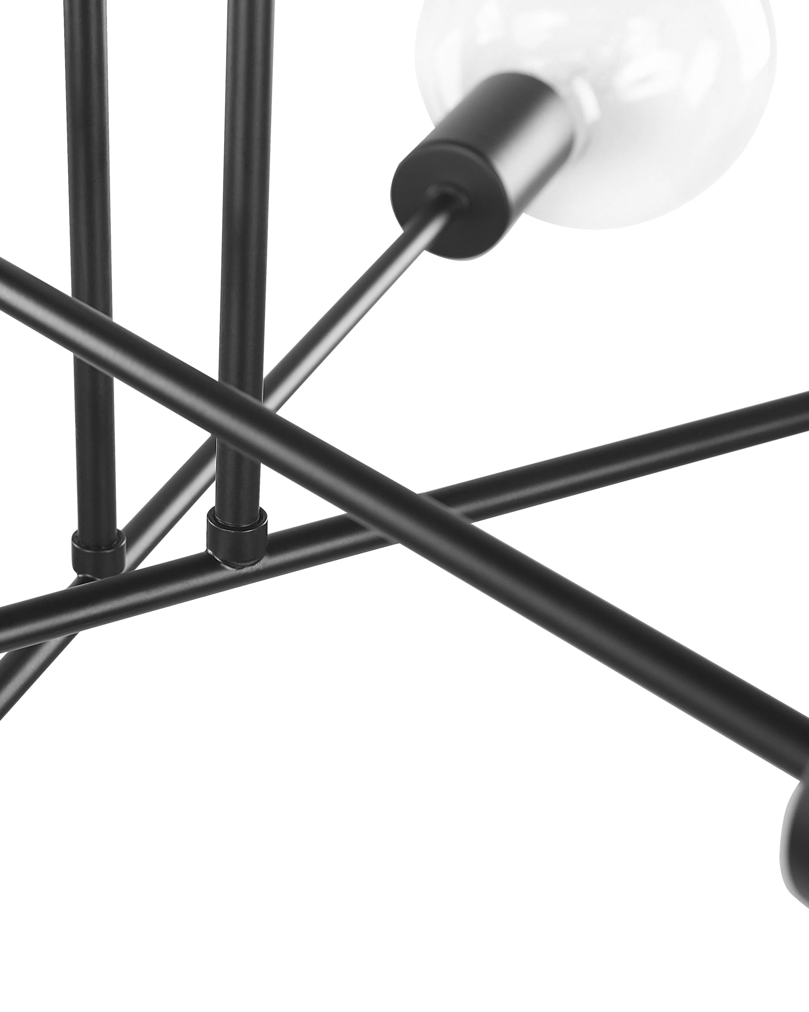 Plafondlamp KIDANE Metaal Zwart