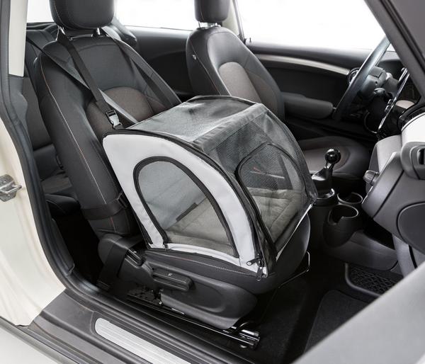 Trixie Autositz, grau/schwarz, ca. B44/H37/T40