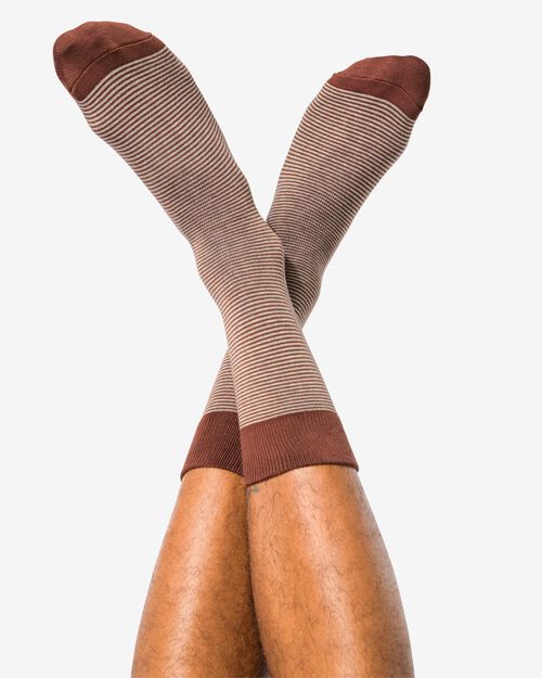 Lot de 5 paires de chaussettes imprimées pour hommes bleu foncé