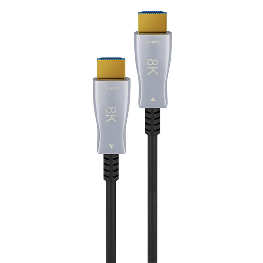 Goobay Optical Hybrid HDMI 2.1 Cable with Ethernet - 50 m