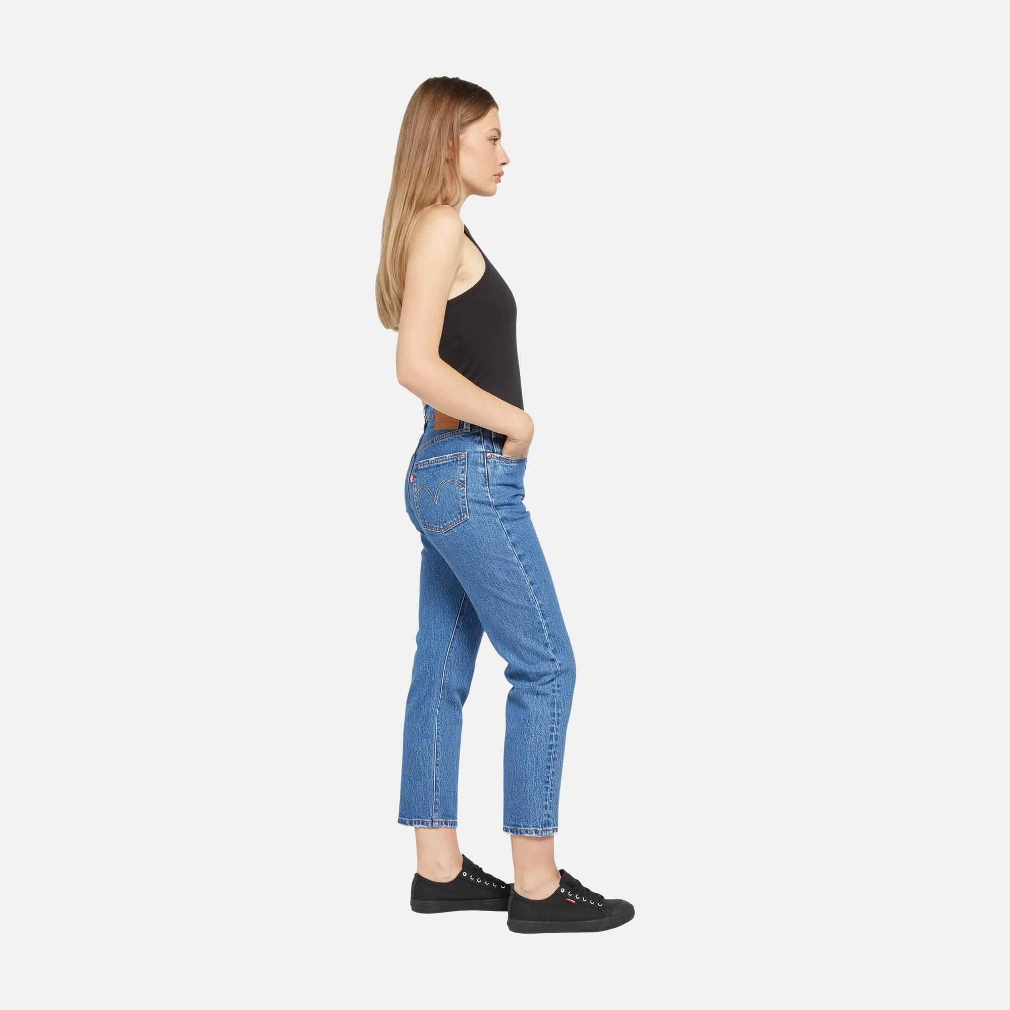 Levis 501 Cropped Jeans
