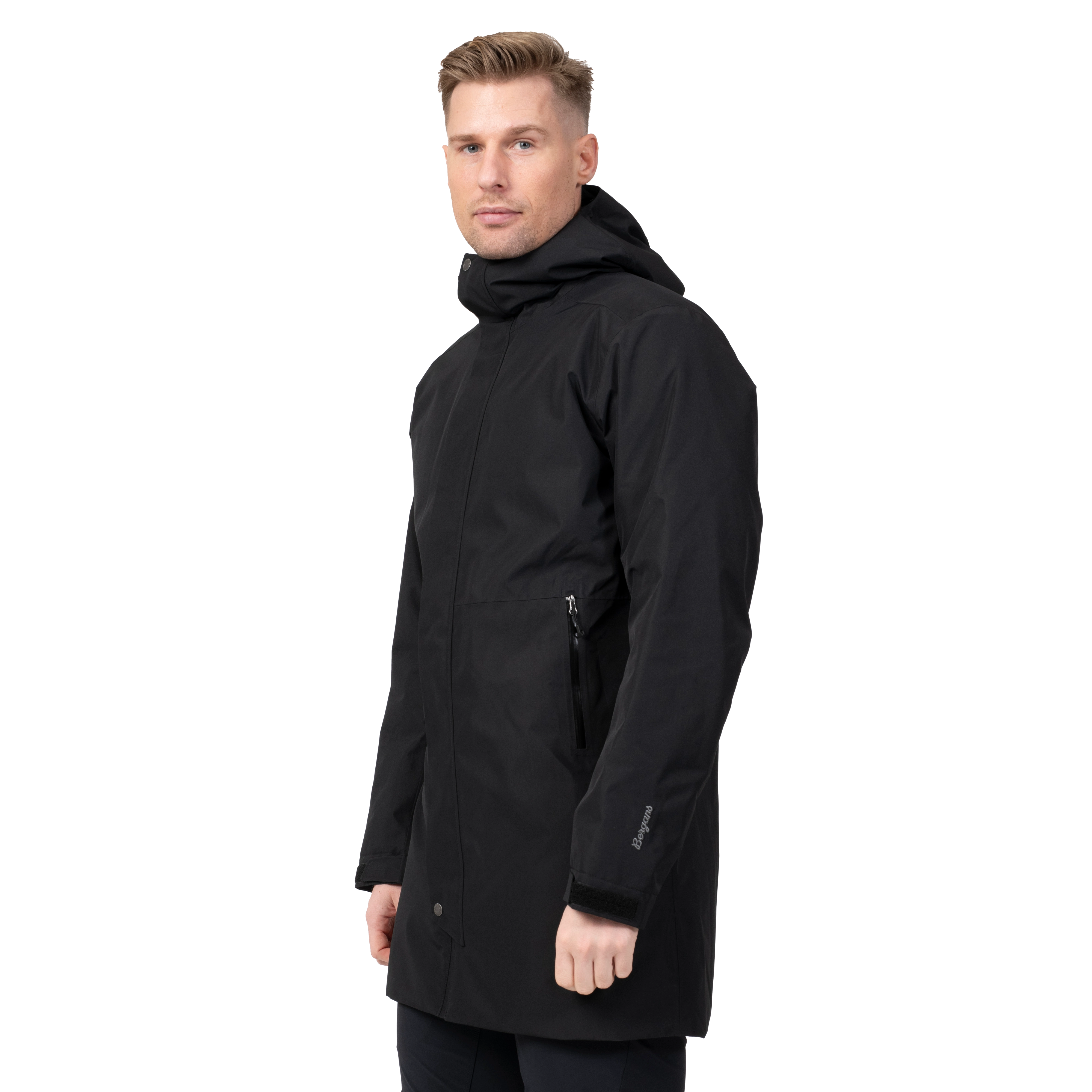 Urban Insulated Shell Coat Men Black