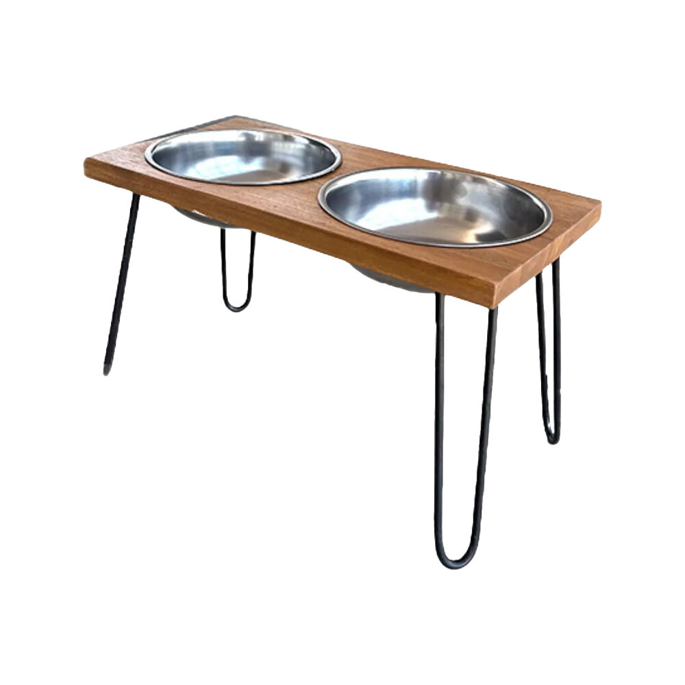 Quapas! Premium Teak Voerstation