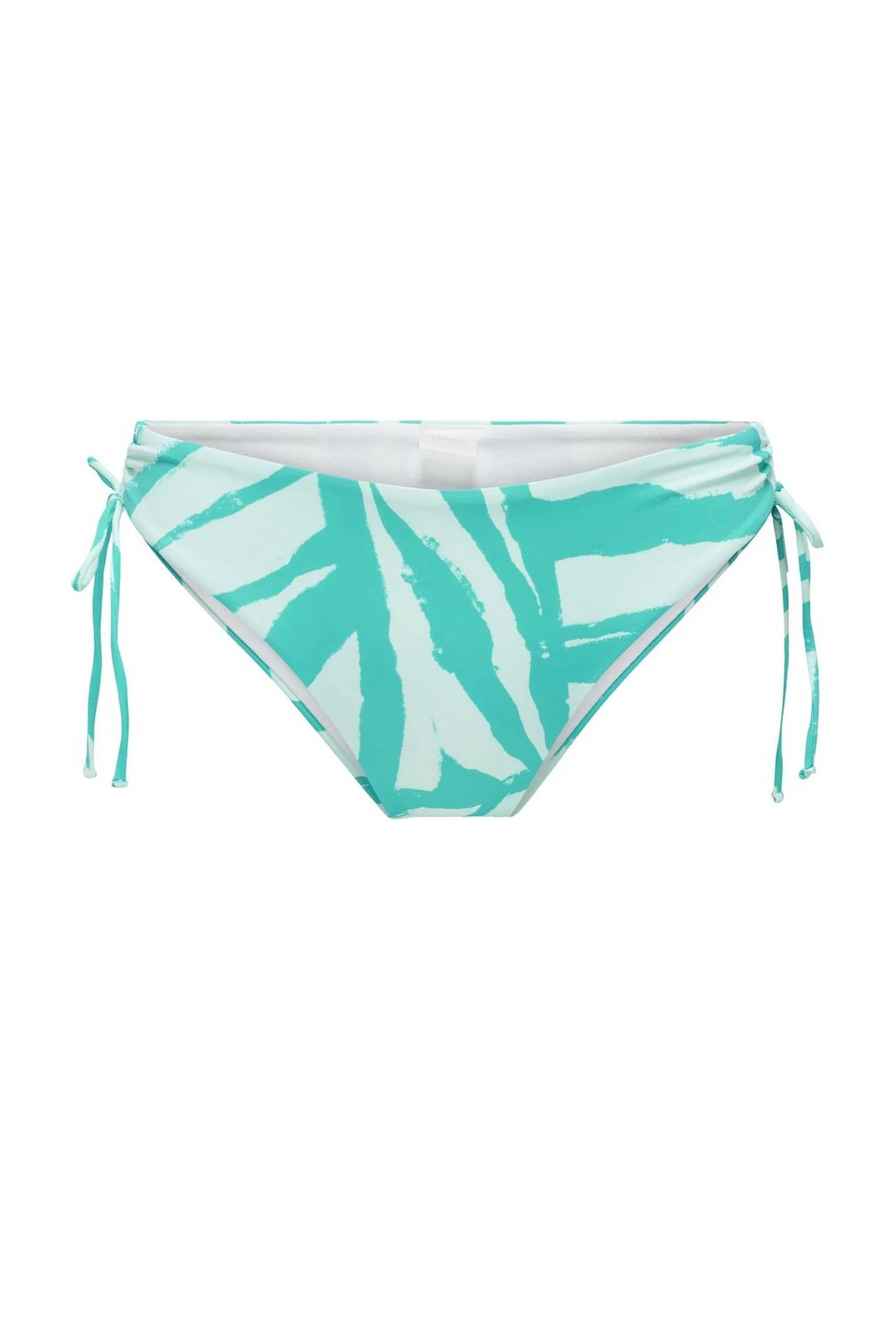 ONLY bikinibroekje ONLBARI turquoise/wit
