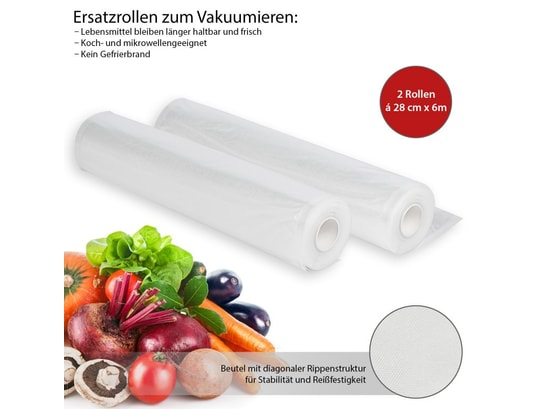 PROFICOOK - Emballeuse sous vide Rouleau de film professionnel pour pc-vk 1015-1080-1133-113...