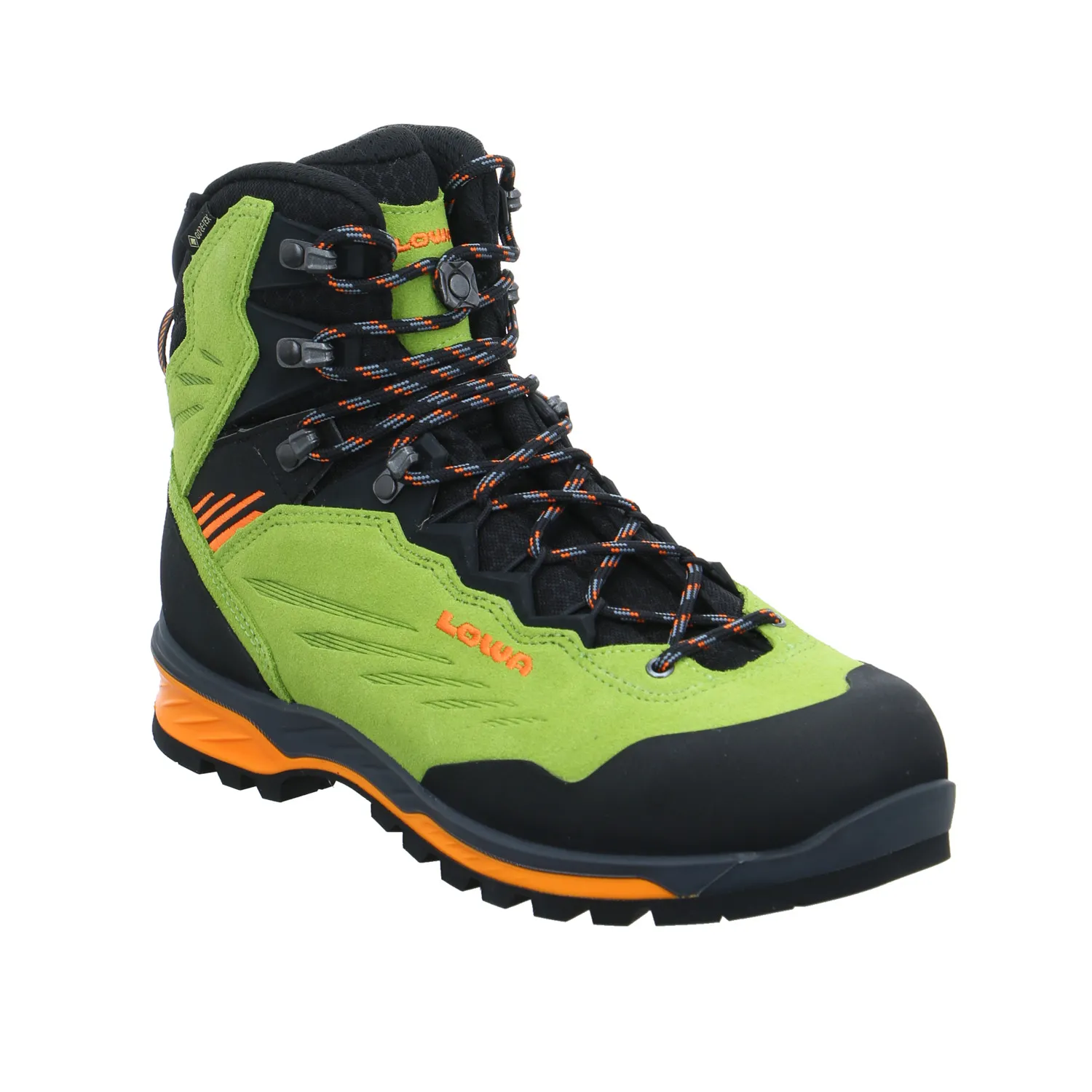 LOWA Bergschuhe Grün Leder  Cadin Gore-Tex