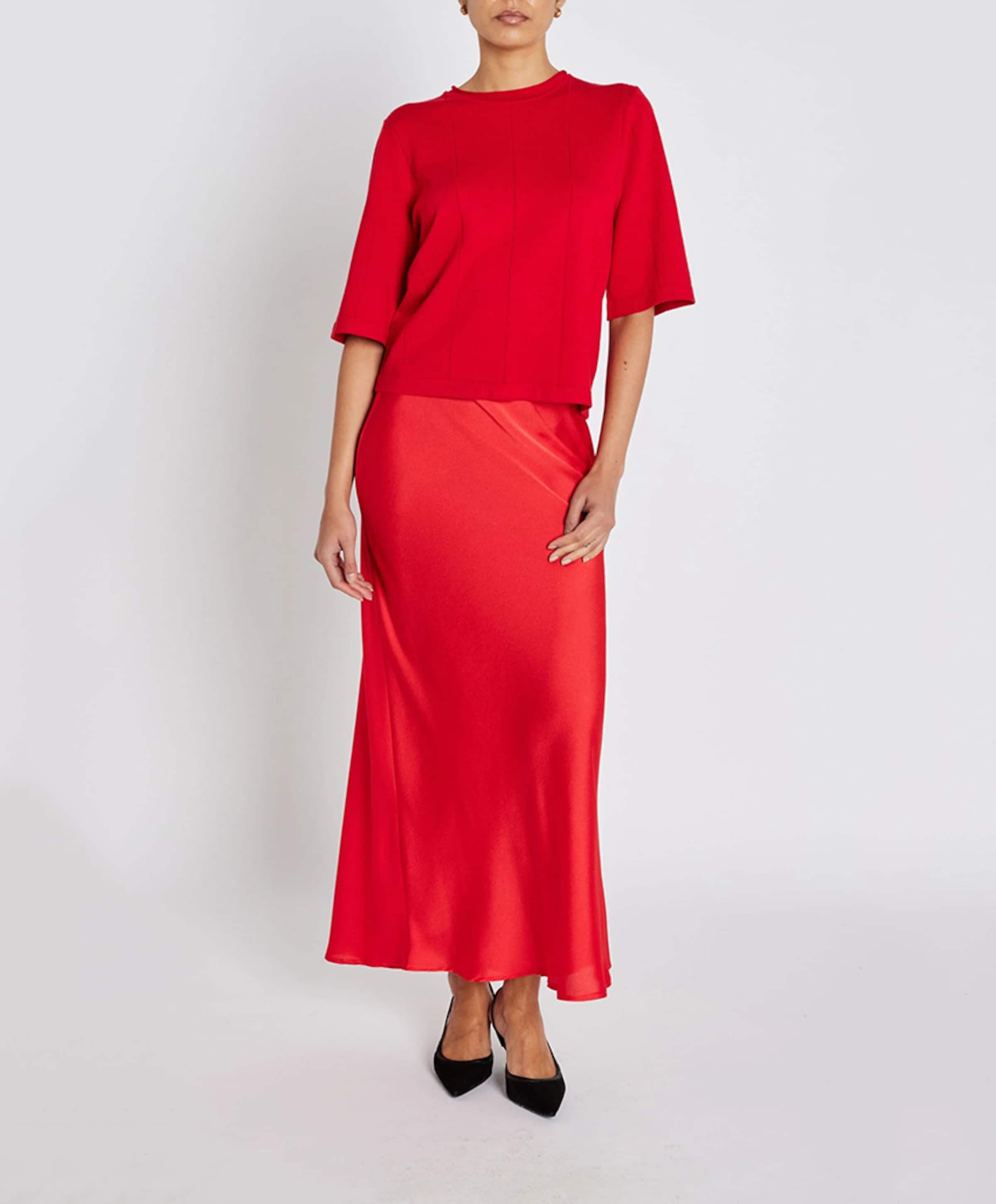 Bruuns Bazaar Dames rok rood