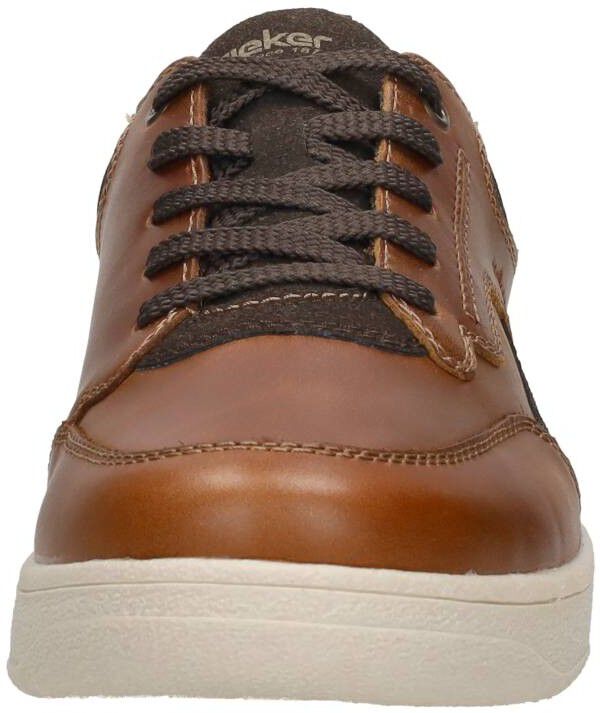 Rieker Veterschoenen Laag cognac