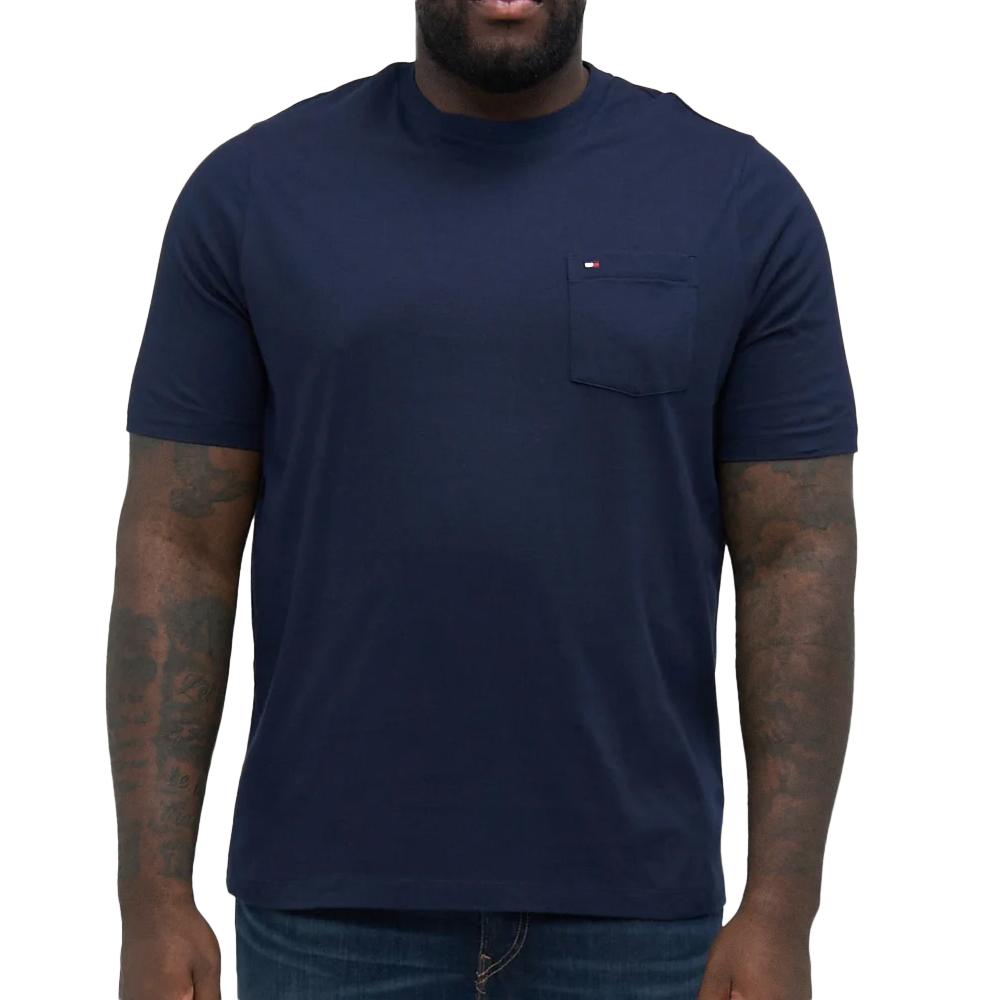 Tommy Hilfiger T-shirt Marine Homme Tommy Hilfiger Pocket