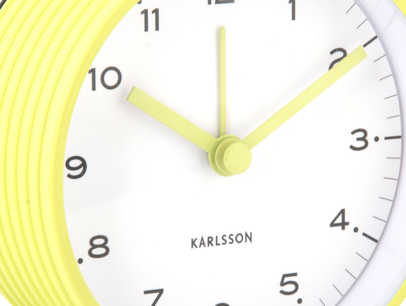 Alarm Clock Circus Rings KA6010BL Turquoise blue