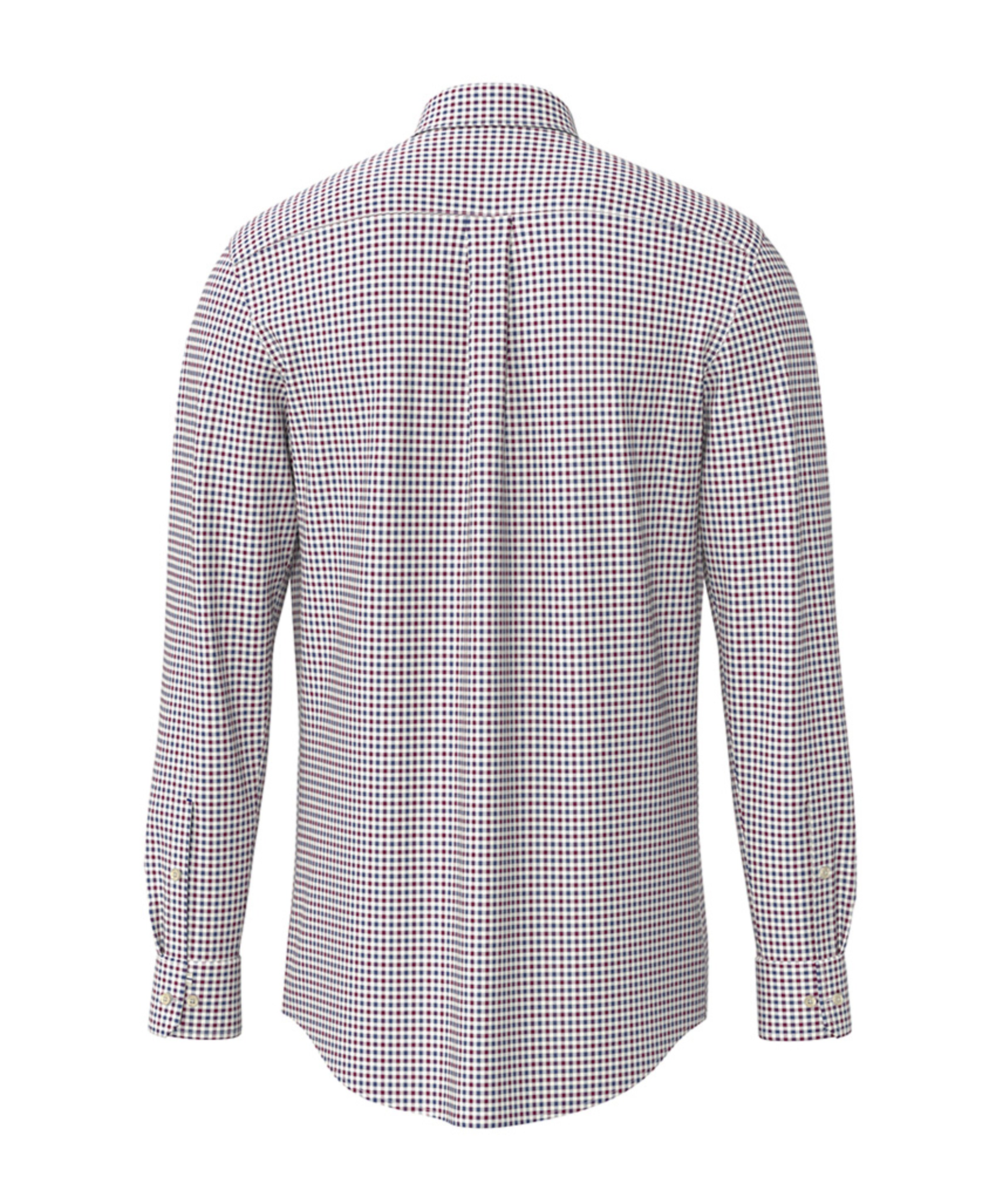 Fynch-Hatton Heren overhemd lange mouw rood
