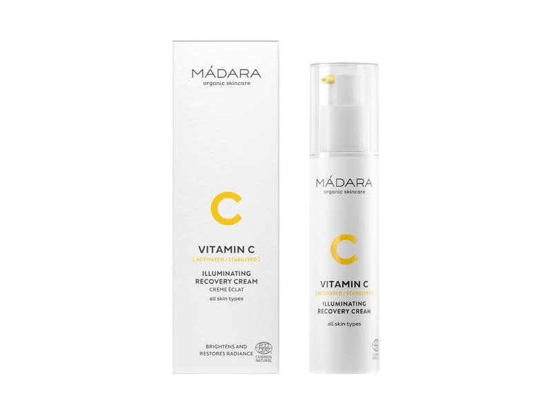 MÁDARA Gesichtscrème Vitamin C 50 ml Natürliche Gesichtspflege für eine gesunde und strahlende Haut