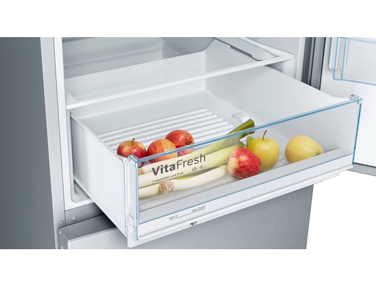 BOSCH - Réfrigérateur congélateur bas KGV58VLEAS Série 4 Vita Fresh