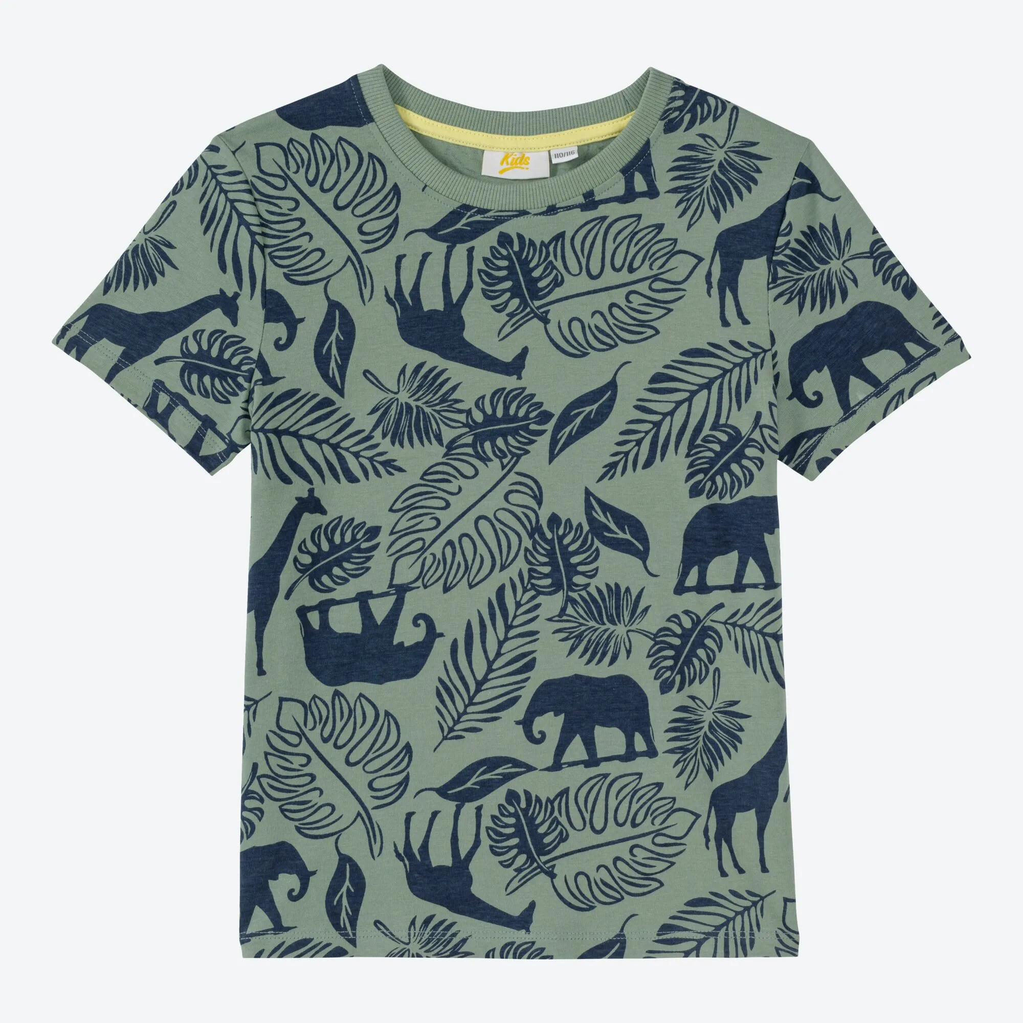 Jungen-T-Shirt mit Safari-Muster