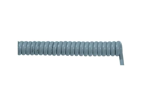 Lapp ÖLFLEX Spiral 400 P, 1,5 m, Grå, PVC, 3000 V, 1,5 mm², 5 - 50 °C