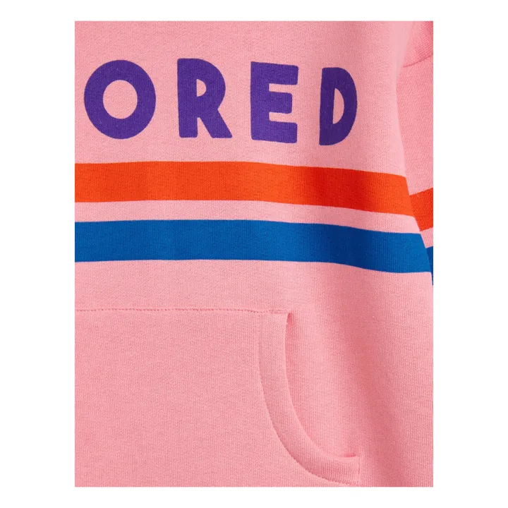Mini Rodini Robe Molleton Bio Adored | Rose