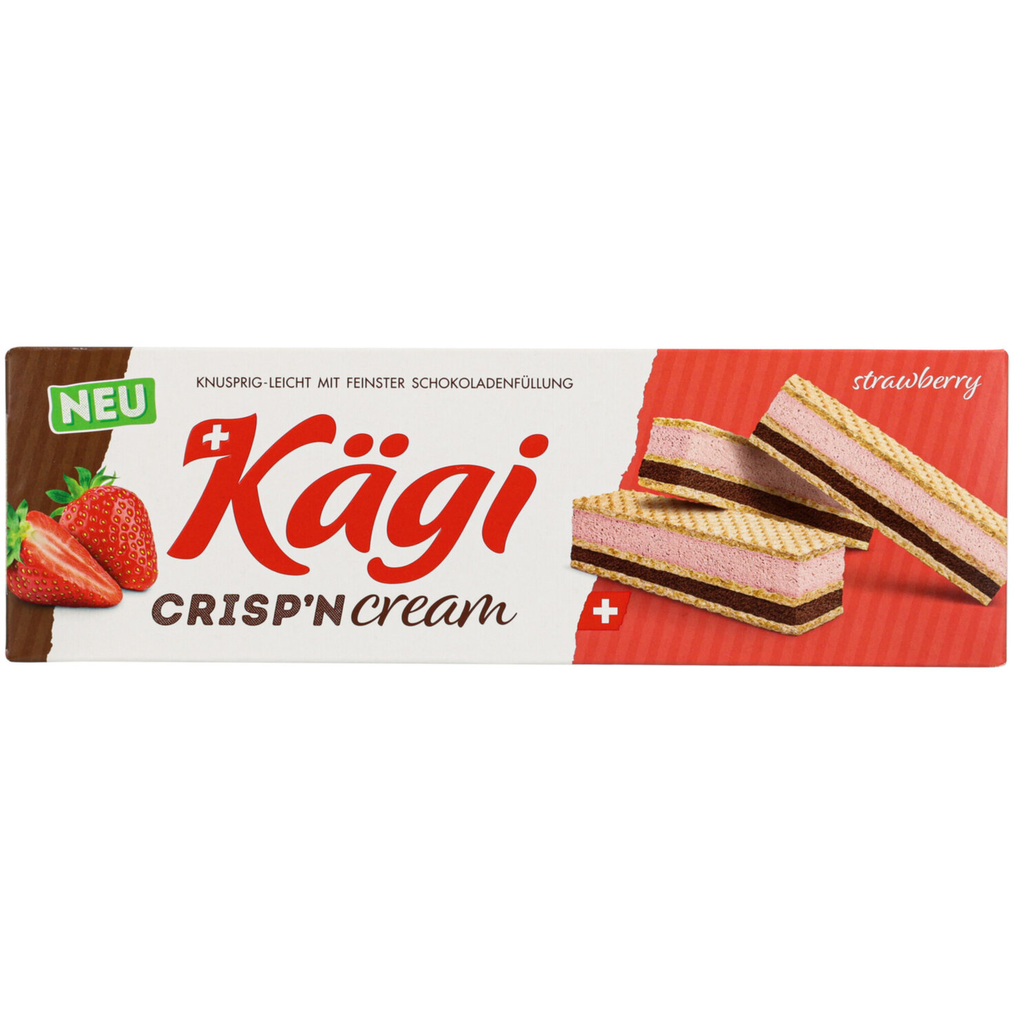 Kägi Crisp'n Cream Strawberry