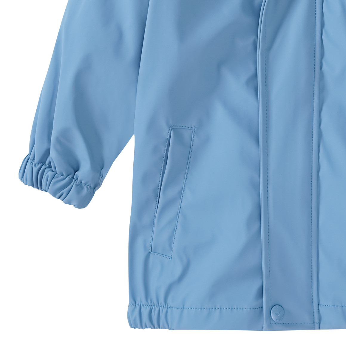 Jonas Nielsen Kinder Regenjacke mit Beschichtung hellblau