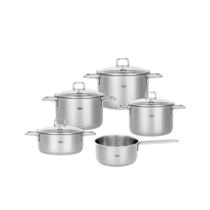 Fissler Hamburg Topf-Set 5-tlg. mit Glasdeckel