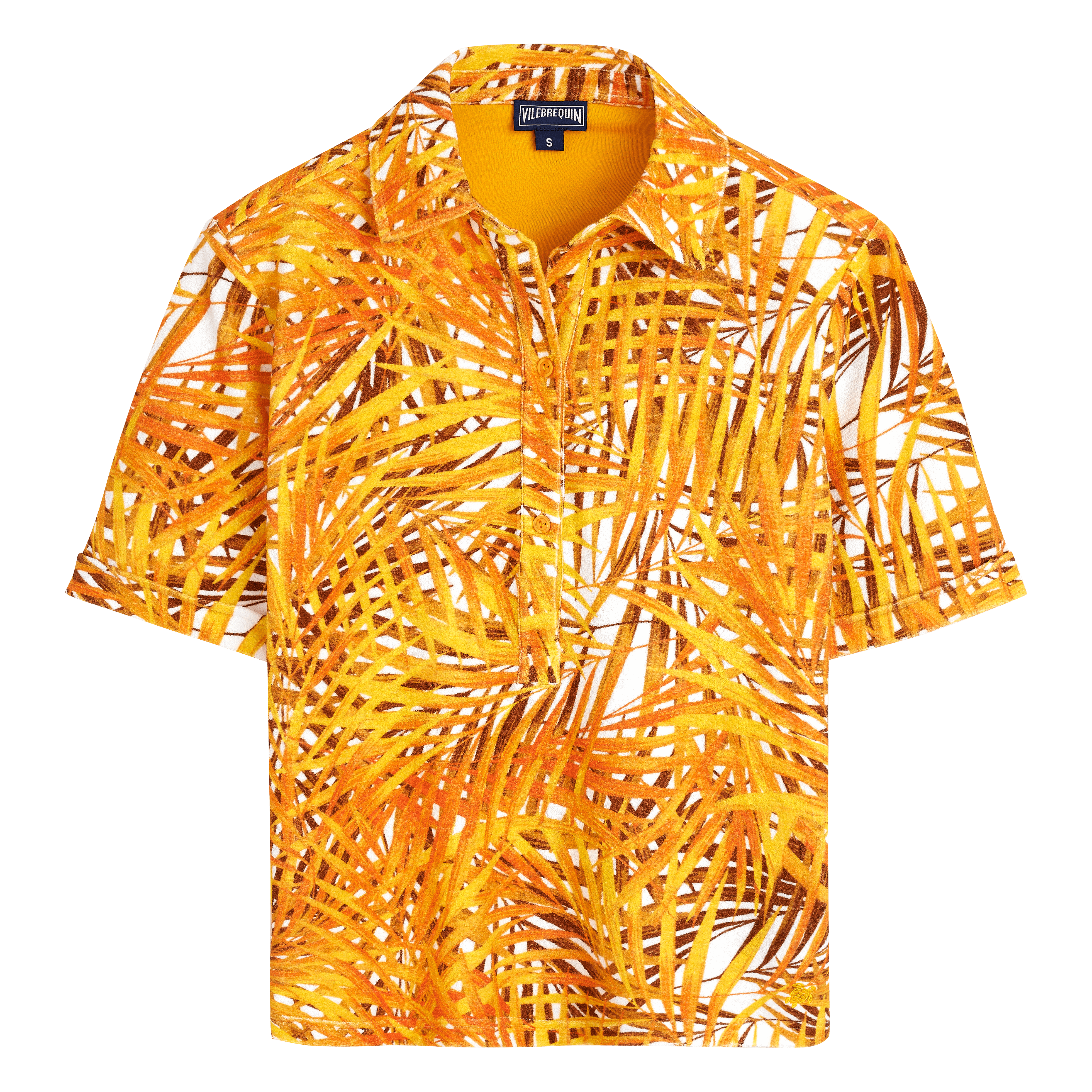 Polo Éponge Femme Palm Leaves | Vêtements Vilebrequin