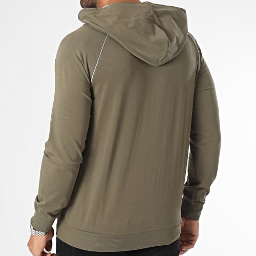 Sweat Capuche Zippé Mix And Match 50469581 Vert Kaki