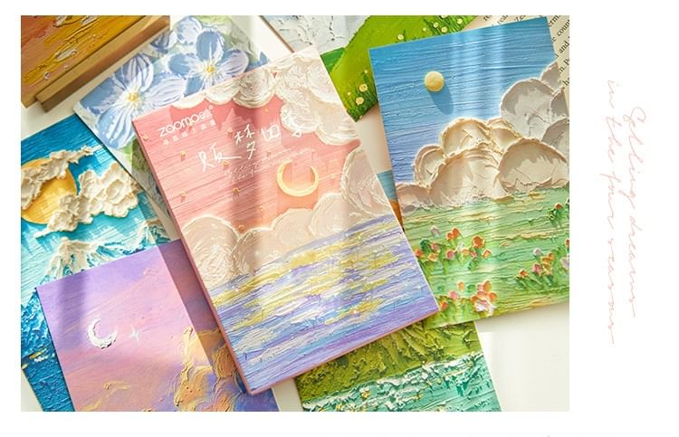Stajnia - Set van 30: Landschapsansichtkaart (verschillende ontwerpen)