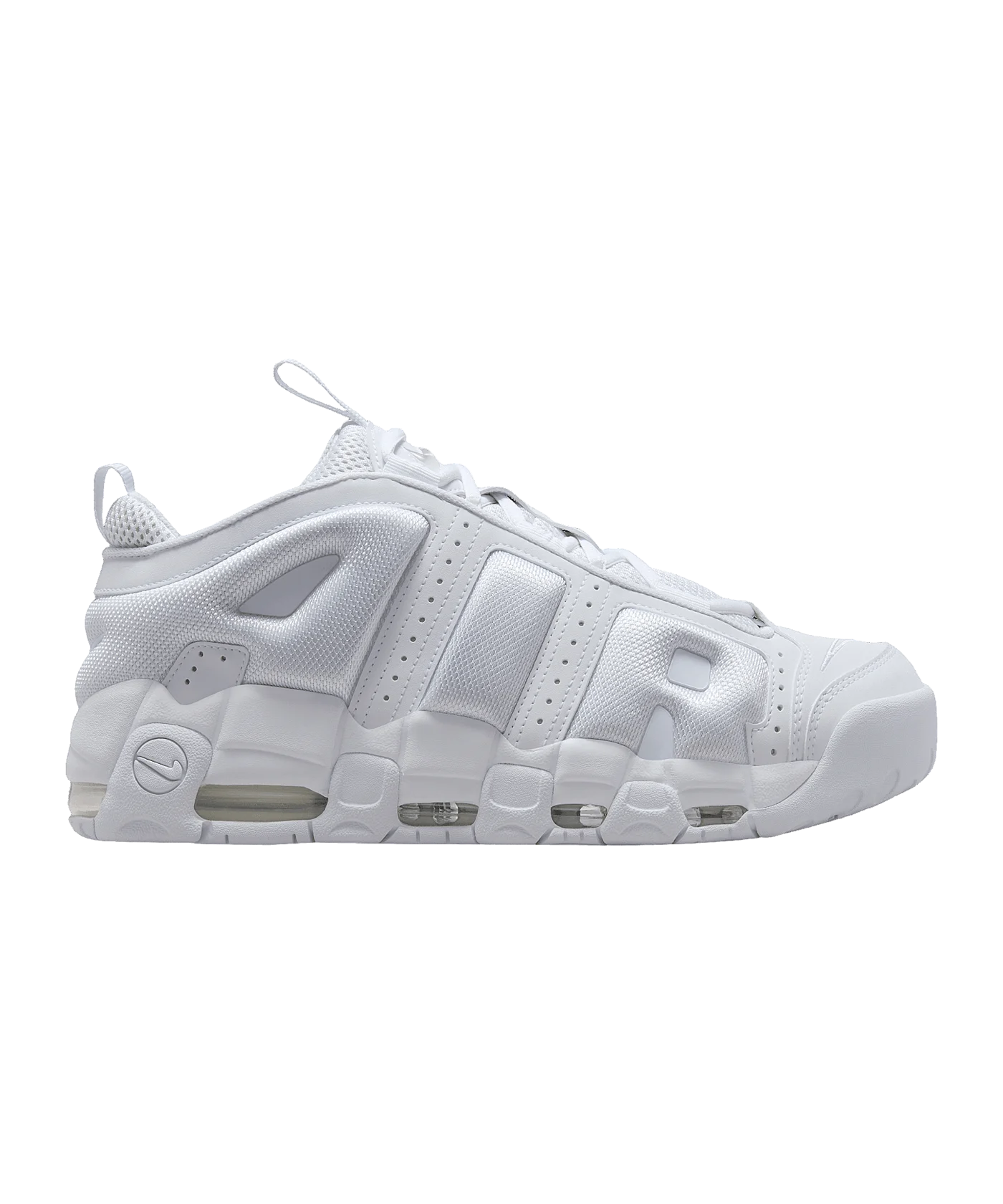 Nike Air More Uptempo Low Sneaker Weiss F100