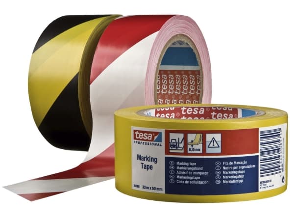 tesa professional 4169 premium gulvtape, pvc, gul