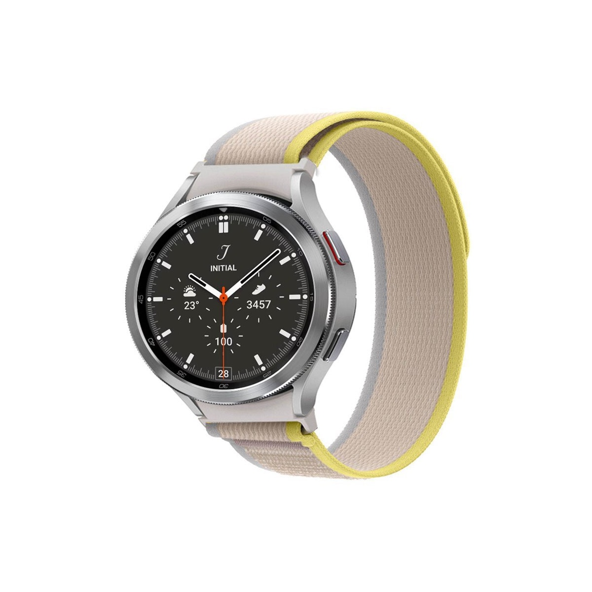 Tactik nylon armbånd Samsung Galaxy Watch 4 Classic (42mm) - Huangjia