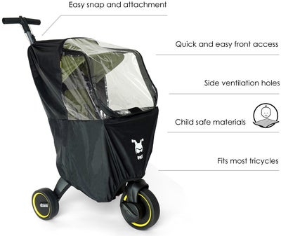 Doona Liki Regntrekk, Black